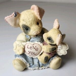 🐷 This Little Piggy 🐷 "I'll Love You 'Til Pigs Fly" Figurine